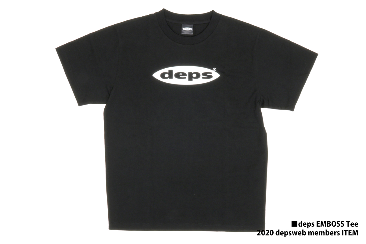 depsエンボスTee | deps OFFICIAL HP | デプス 公式HP