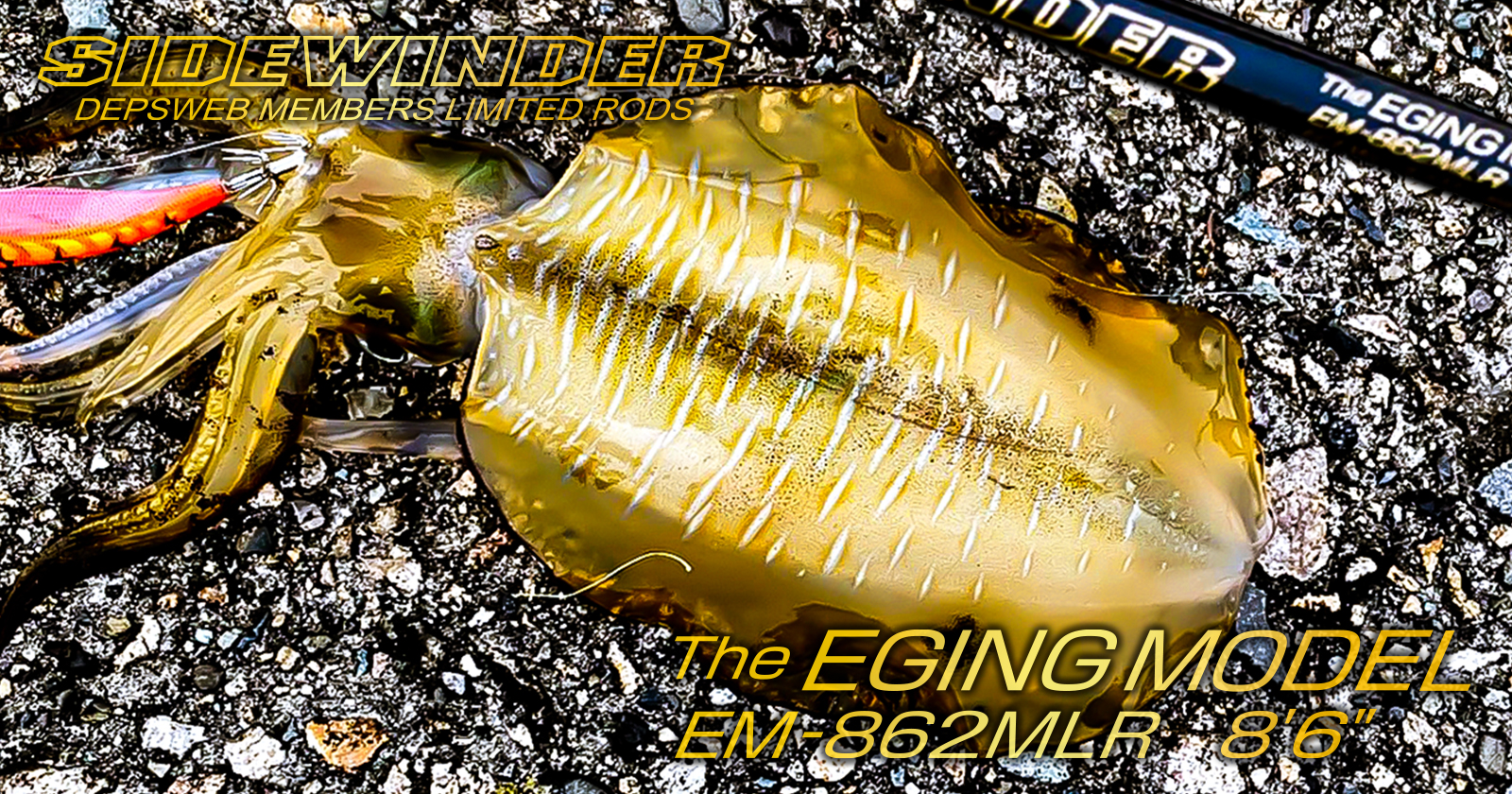 サイドワインダーEM-862MLRエギングモデル | deps OFFICIAL HP 